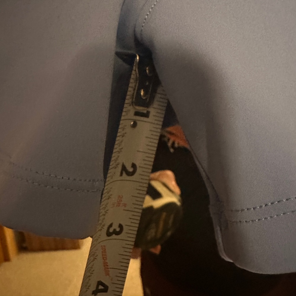ZYIA Women's Athletic Shorts in Blue - Picture 5 of 5